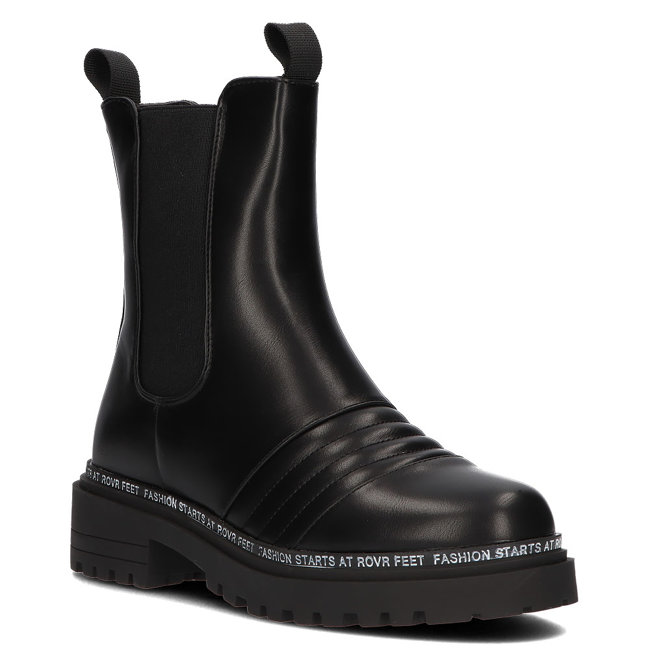 Černé kotníkové boty Filippo B2588