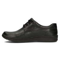 Černé kožené boty Filippo 921
