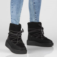 Černé sněhové boty Filippo BK