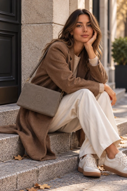 Taupe kabelka Darsona