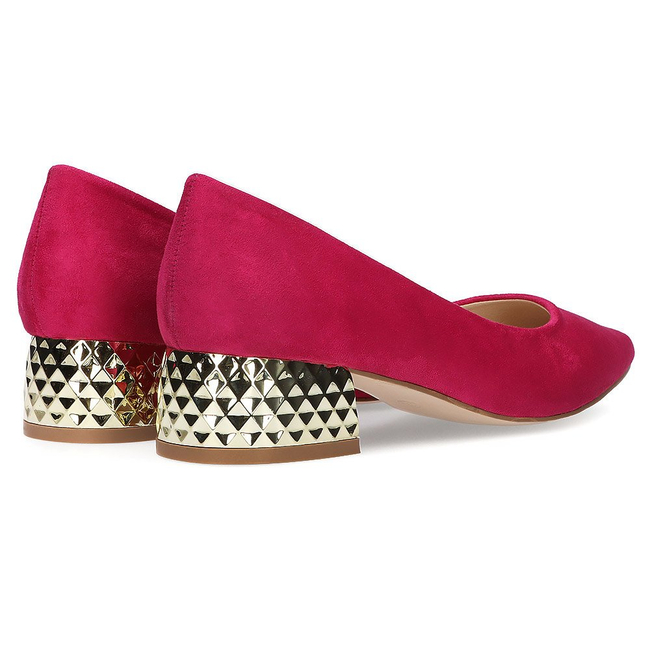 Lodičky na podpatku FILIPPO DP2101/21 FH fuchsia