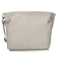 Toscanio Leather bag 211 světle šedá