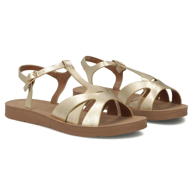 Zlaté sandály Filippo DS7902/26 GO