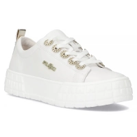 Bílé kožené polobotky Filippo DP6237/24 WH