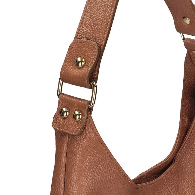 Toscanio Shopper Kůže F118 červená