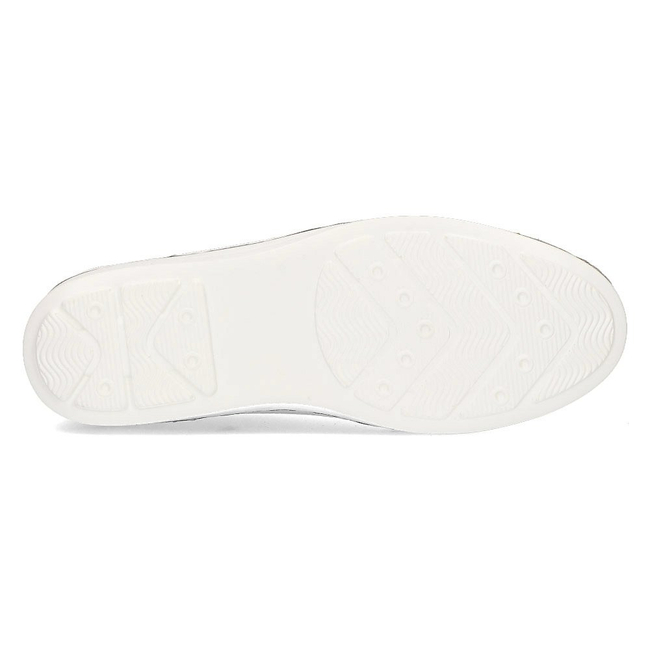 Kožené polobotky Filippo DP2133/21 WH bílé