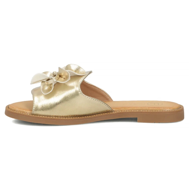 Zlaté pantofle Filippo DK7898/26 GO