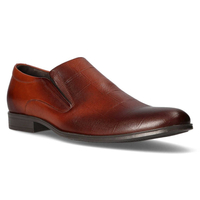 Polobotky boty AZ-6048 hnědé