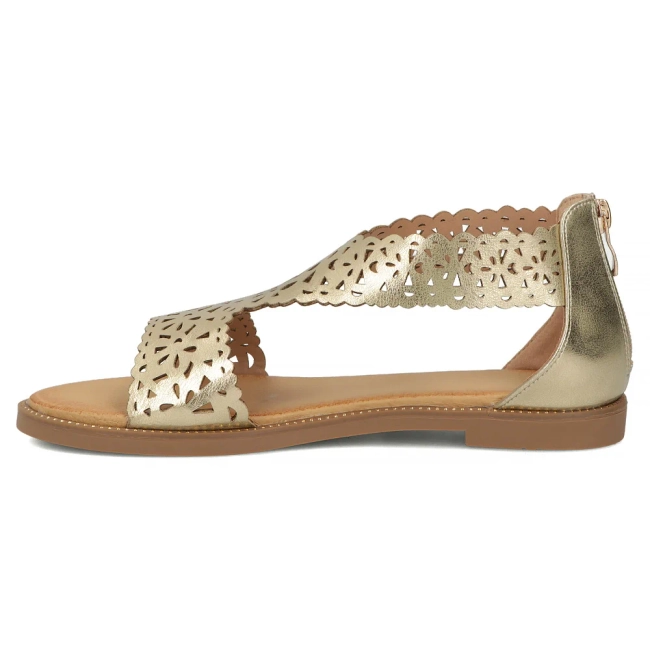 Zlaté sandály Filippo DS7889/26 GO