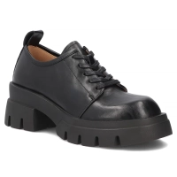 Černé kožené polobotky Filippo DP8156/26 BK
