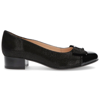 Kožené lodičky Filippo F177 Black Bon