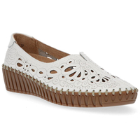 Bílé polobotky Filippo DP1229/20 WH