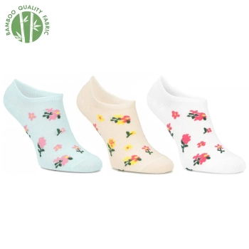 Vícebarevné dámské ponožky Filippo sada Petal Kiss