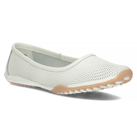 Kožené polobotky Filippo DP3681/22 WH bílé