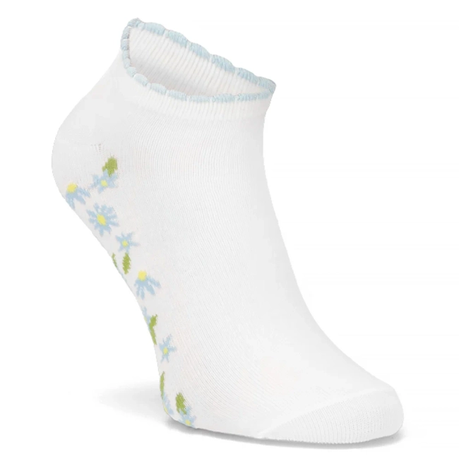 Vícebarevné dámské ponožky Filippo sada Pastel Bloom