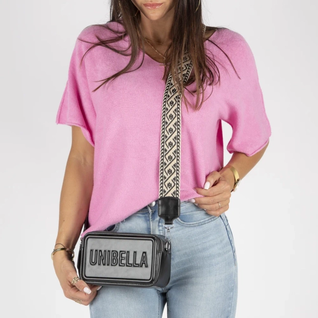 Černá kabelka Modern Courier