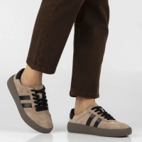 Béžové kožené tenisky Filippo DP7958/26 BE
