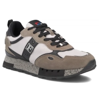 Taupe kožené tenisky Filippo MSP7835/26 TP
