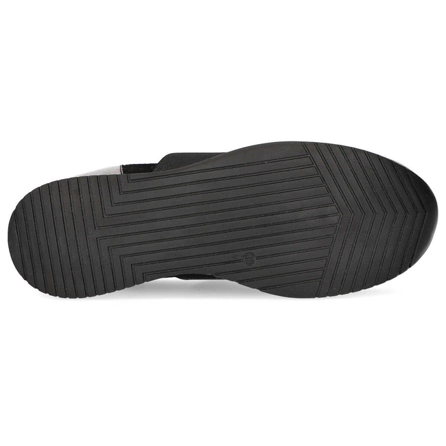 Polobotky Filippo 018 Black Suede/Nickel