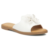 Bílé pantofle Filippo DK7898/26 WH