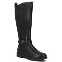 Černé kozačky Filippo DKZ7331/25 BK