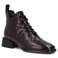 Hnědé kožené kotníkové boty Filippo DBT8131/26 D BR
