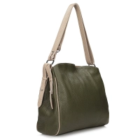 Zelená kabelka Toscanio Shopper  F22