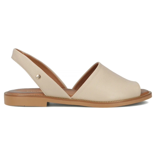 Taupe kožené sandály Filippo 40327