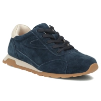 Tmavě modré kožené tenisky Filippo DP7962/26 NV