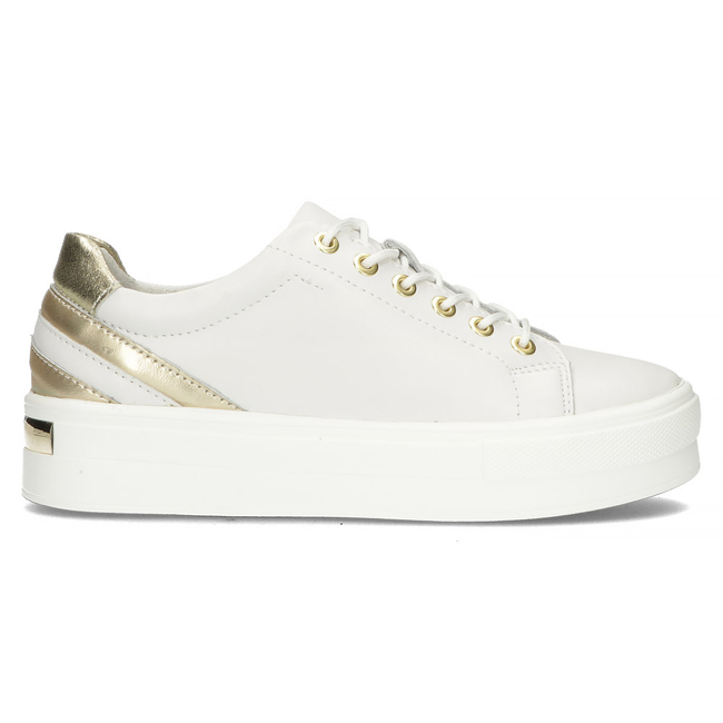 Kožené polobotky FILIPPO DP3530/22 WH bílé