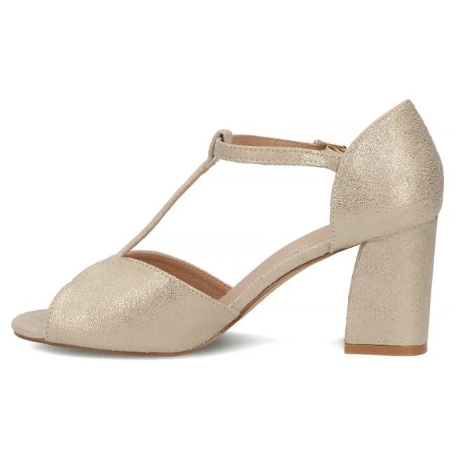 Zlaté sandály Filippo DS7901/26 GO