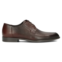 Hnědá kožené polobotky Filippo M-7138/K-542