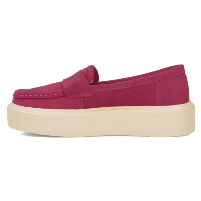 Fuchsia kožené polobotky FilippoDP6152/24 FH