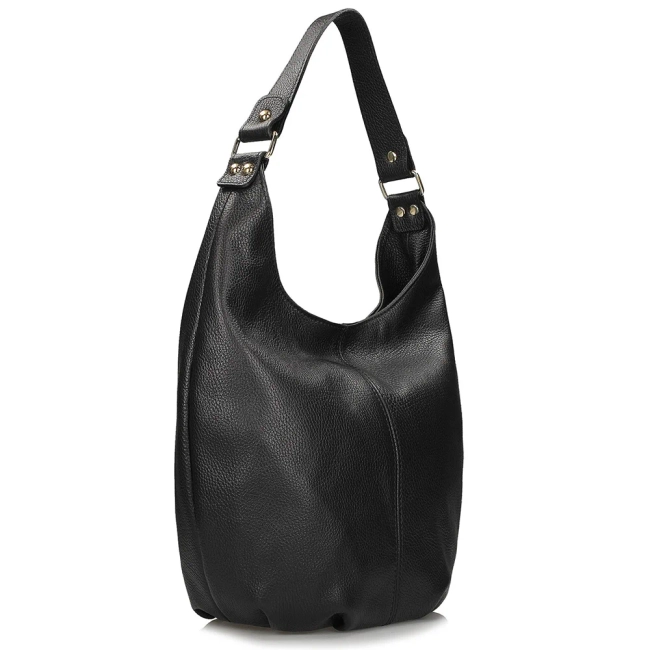 Toscanio Shopper Kůže F118 černá