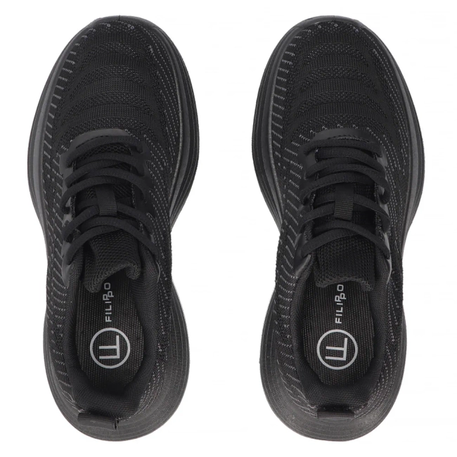 Černé tenisky Filippo DTN7868/26 BK