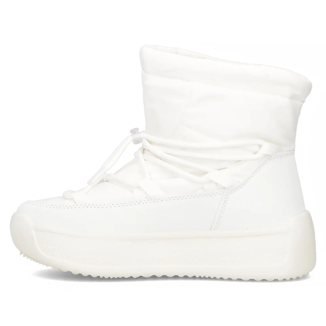 Bílé sněhové boty s membránou Filippo DBT6652/24 WH